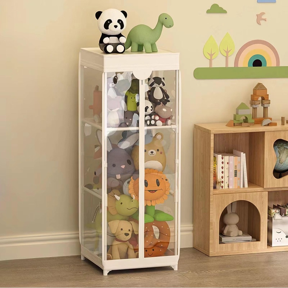 NEW Stuffed Animal Storage Organizer Shelf Waterproof Dust Cover with Zipper